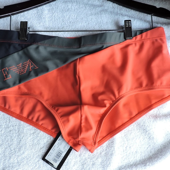 Emporio Armani Parigamba Men's Swimwear - Picture 3 of 7